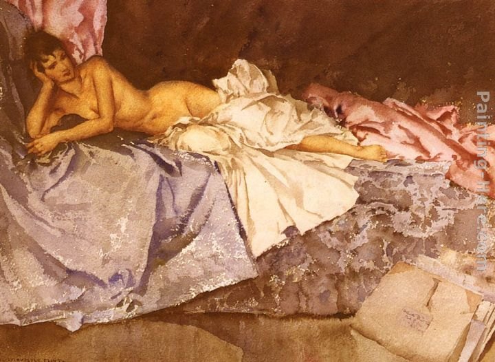 Sir William Russell Flint Abigail, A New Model